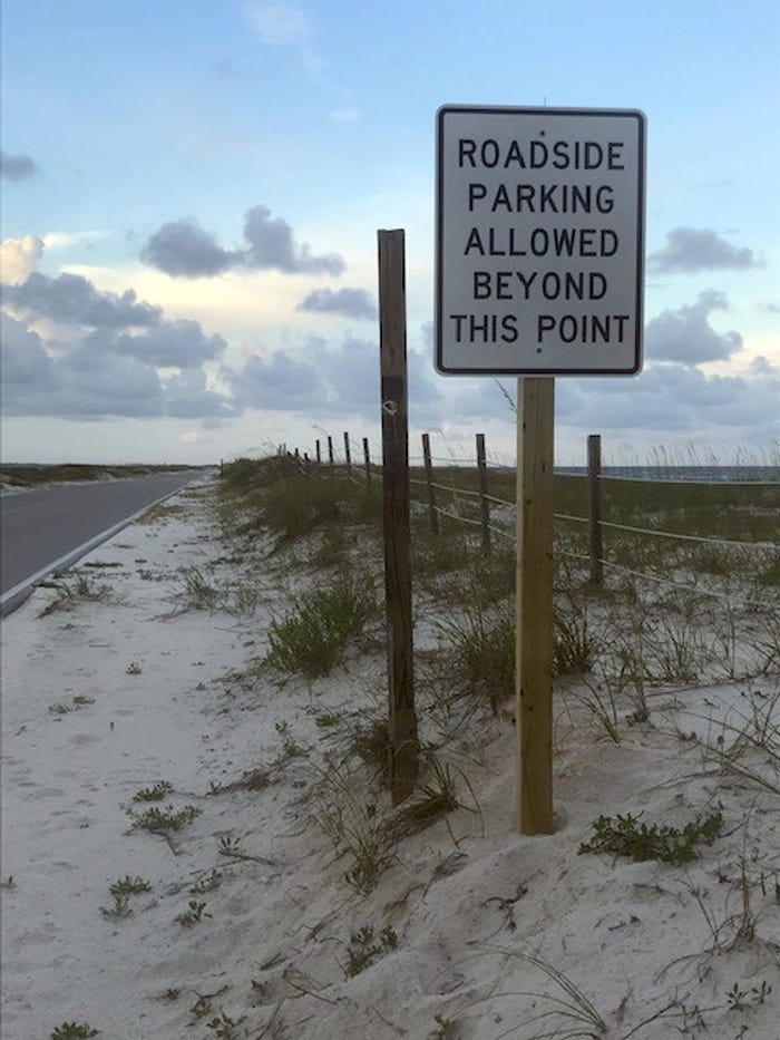 Johnson Beach Road Re Opens At Gulf Islands National Seashore Santa