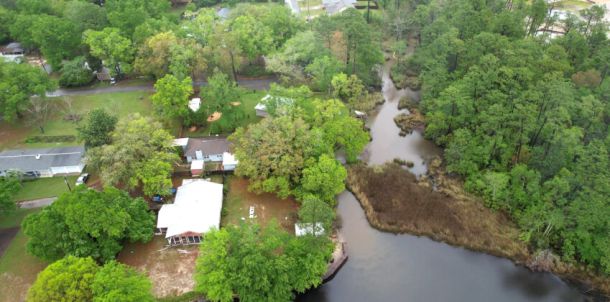 Mulat Bayou damage
