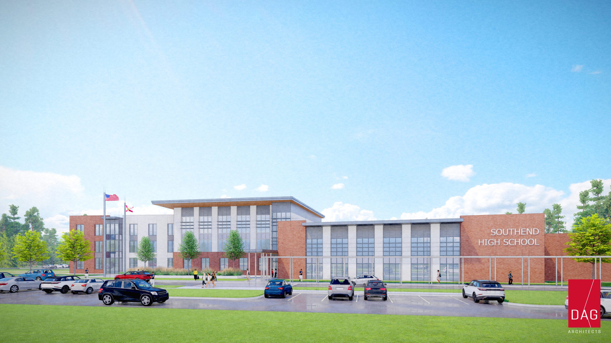 Here we grow Progress made in 2021 on four new schools in the district