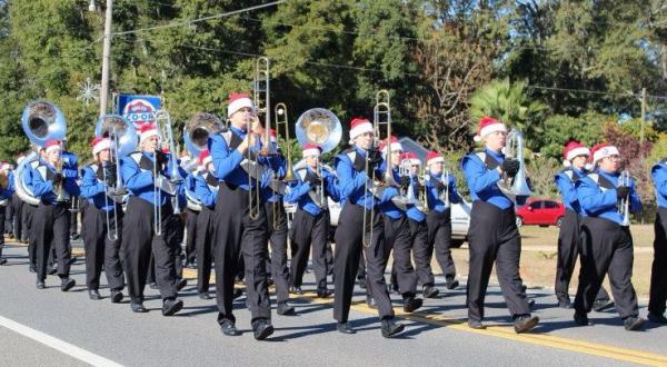 Jay High School annually fills the air with Christmas cheer during the Jay Christmas parade. The parade is Saturday starting at 10 a.m. starting at Bray-Hendricks Park.