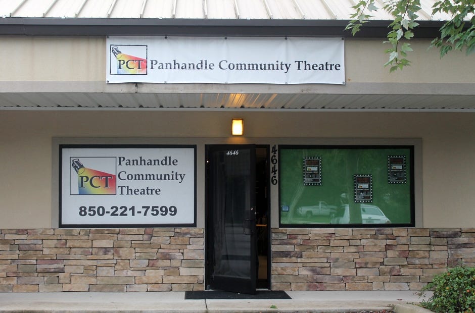 The Panhandle Community Theatre is at 4646 Woodbine Road in Pace. [AARON LITTLE | Press Gazette]