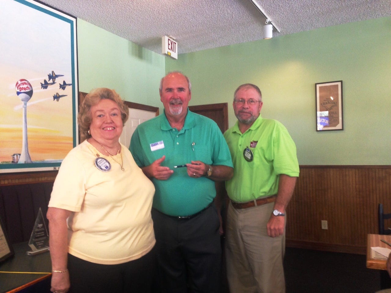 Allen Foster, director of Northwest Florida Health Network spoke with Milton Rotary this week.