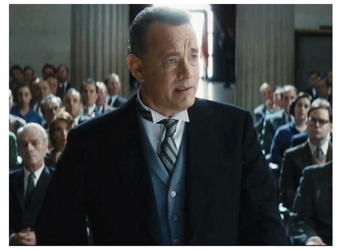 Tom Hanks stars in “Bridge of Spies.”