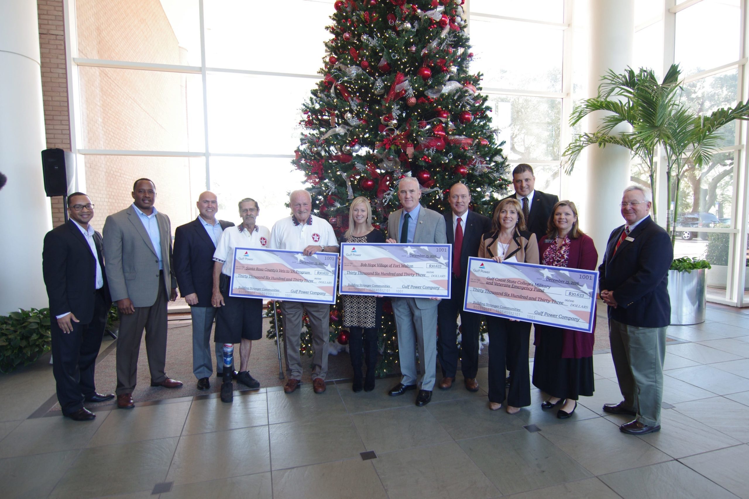 Santa Rosa veterans organization benefits from Gulf Power donation