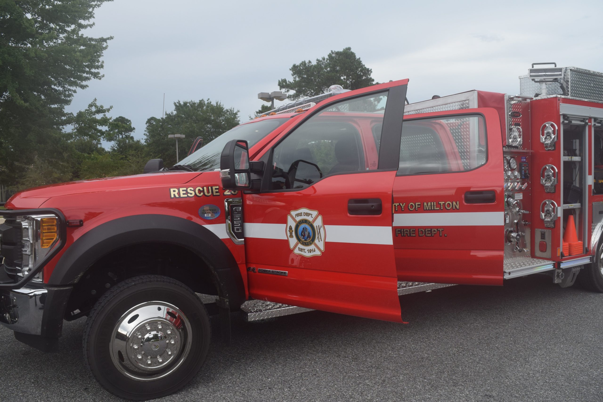 Milton, Harold fire departments receive new trucks Santa Rosa Press