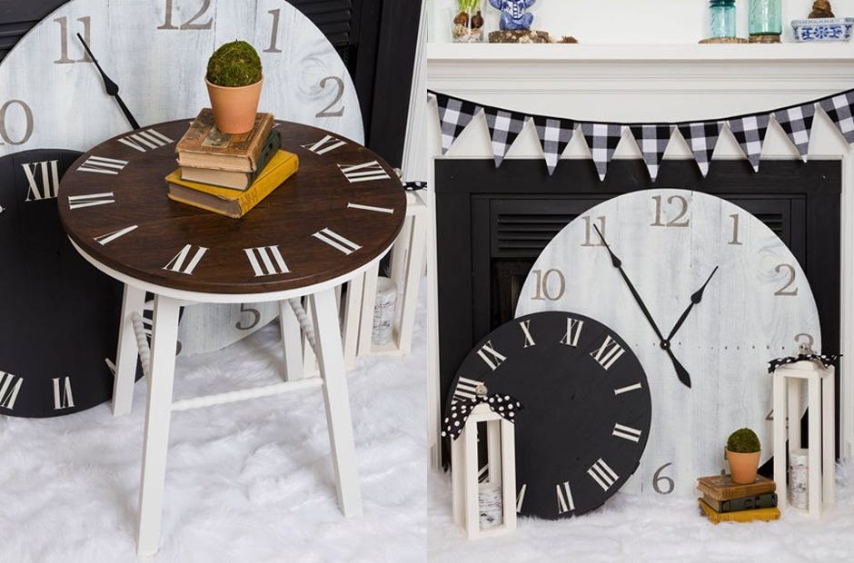 Give your living room a new face with this clock tablemaking class