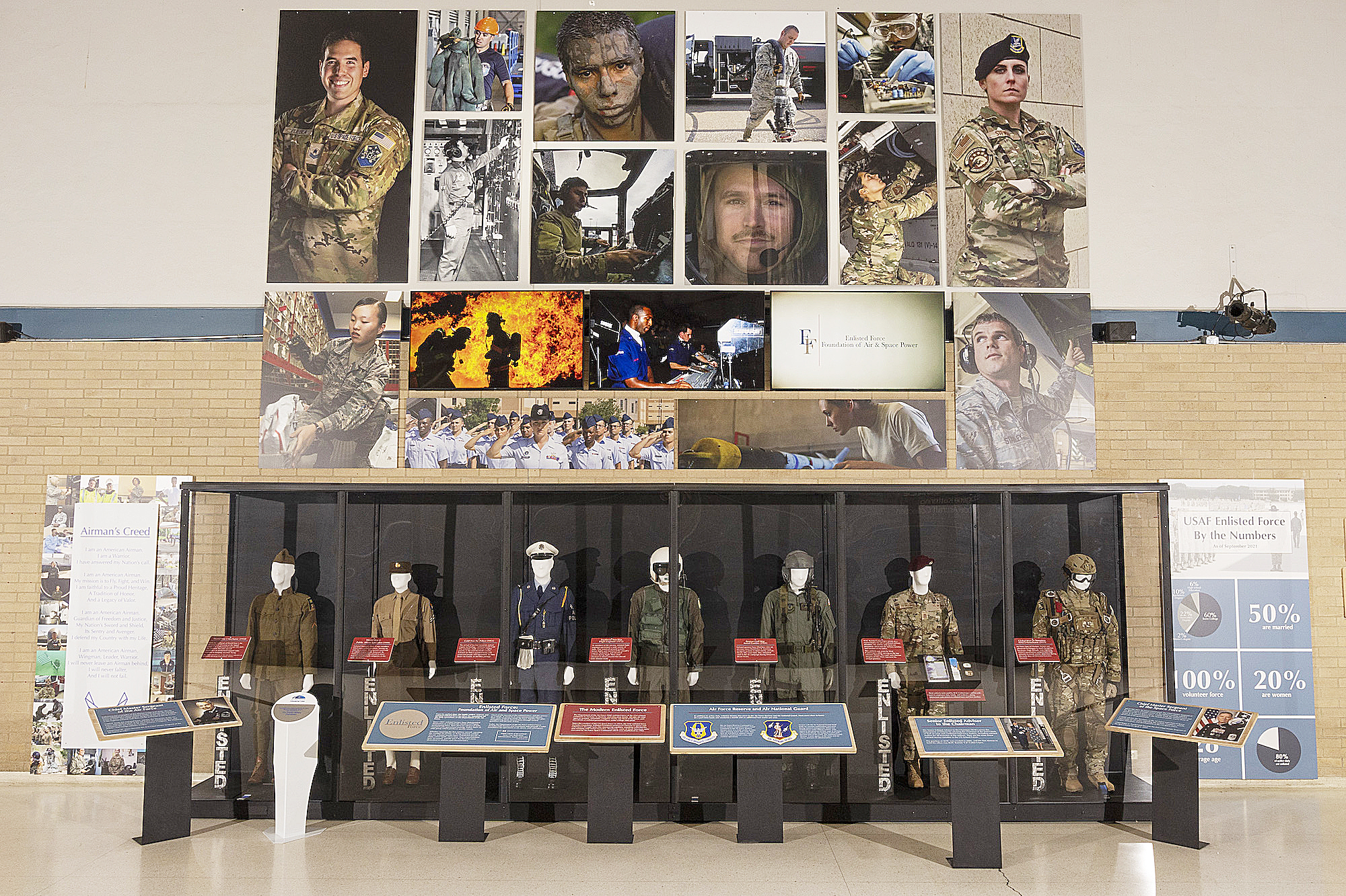 National Museum of the US Air Force opens new exhibit honoring the enlisted force
