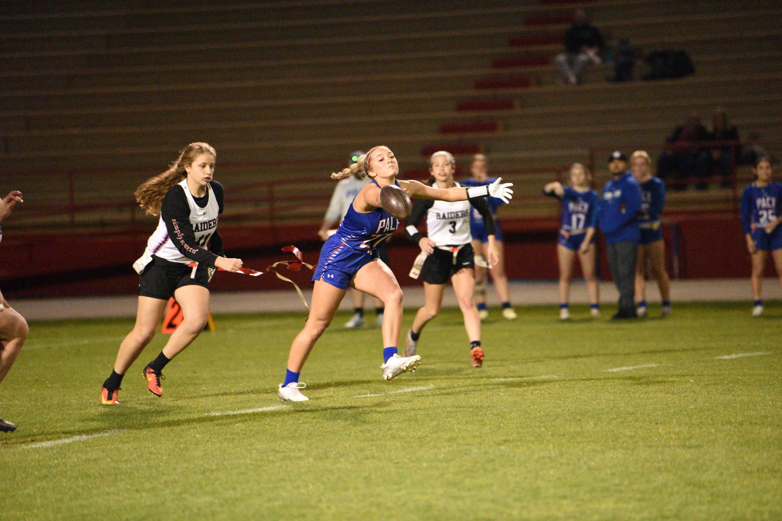 Emma Turner catching on as flag football receiver Santa Rosa Press